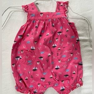 Carters pink sleeveless jumper 3mo